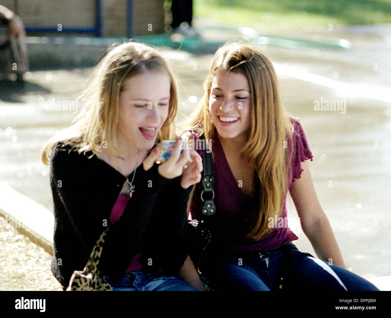 Enero 18, 2006 - K46439S.'' 13 ''.TV-film stills.SUMINISTRADOS POR Nikki Reed y Evan Rachel Wood(Crédito Imagen: © Globe Photos/ZUMAPRESS.com) Foto de stock