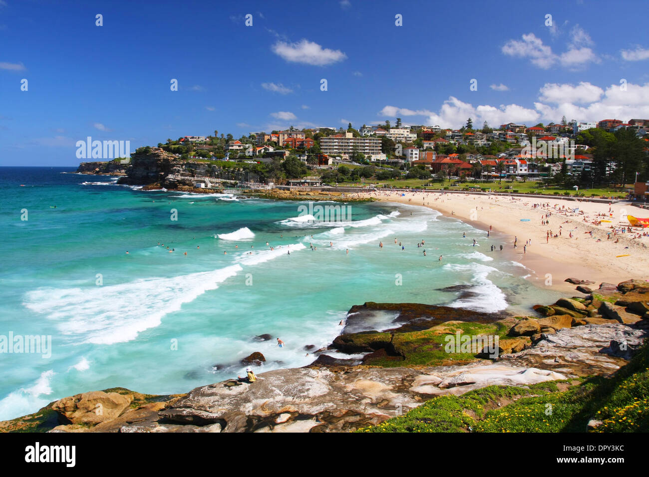 Bronte Beach en Sydney, Australia Foto de stock