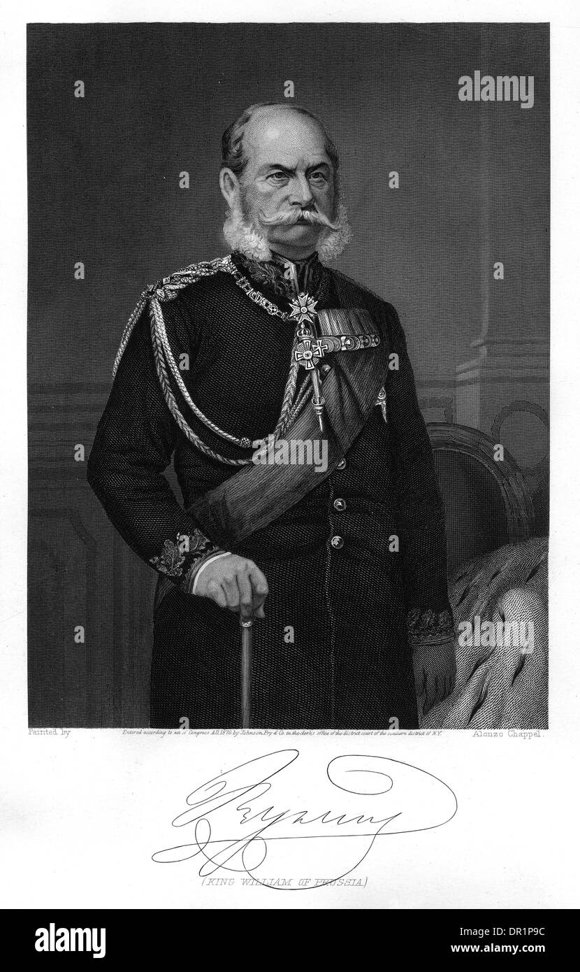 El Emperador Wilhelm I Foto de stock