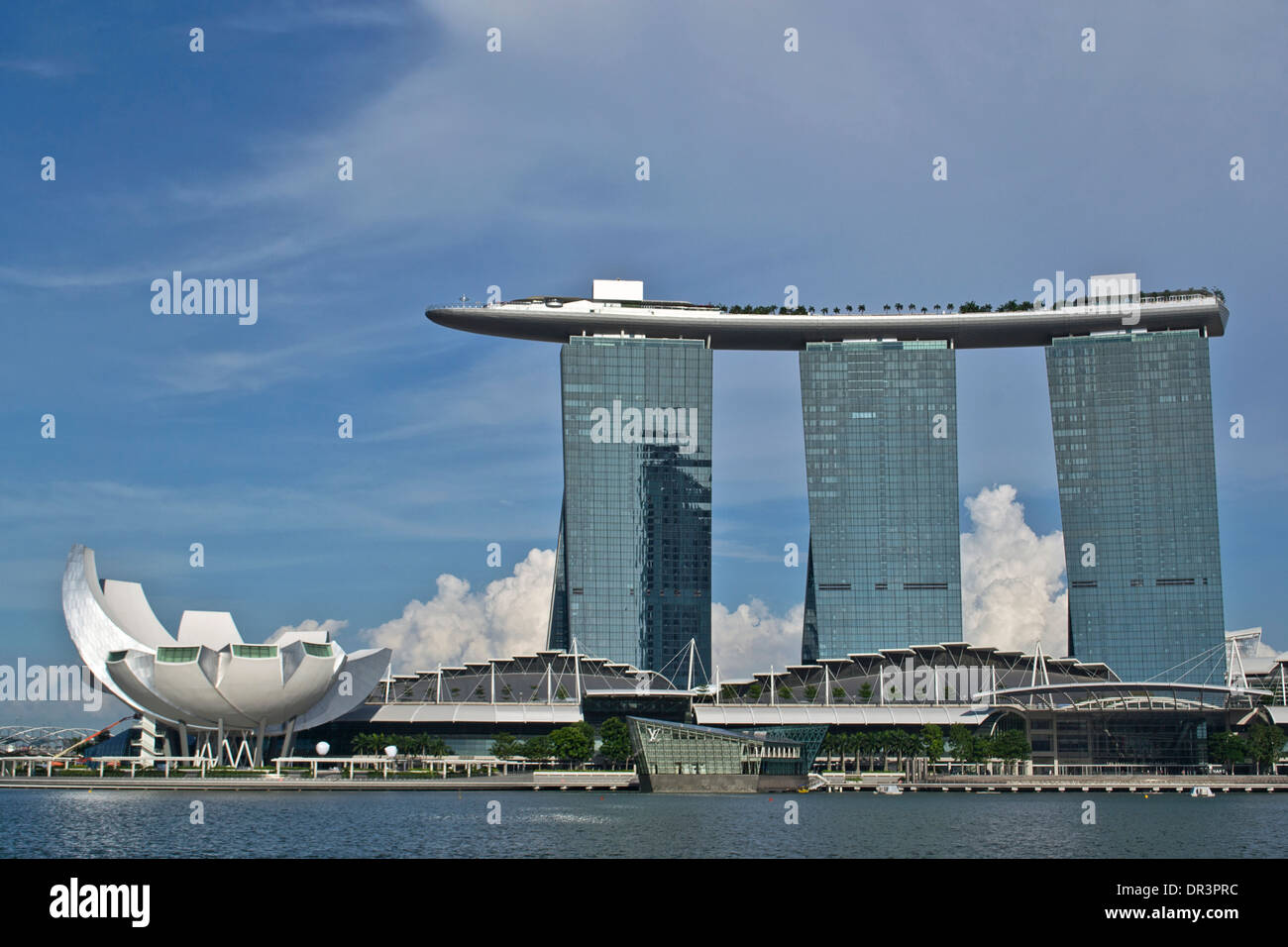 Marina Bay Sands, Singapur Foto de stock