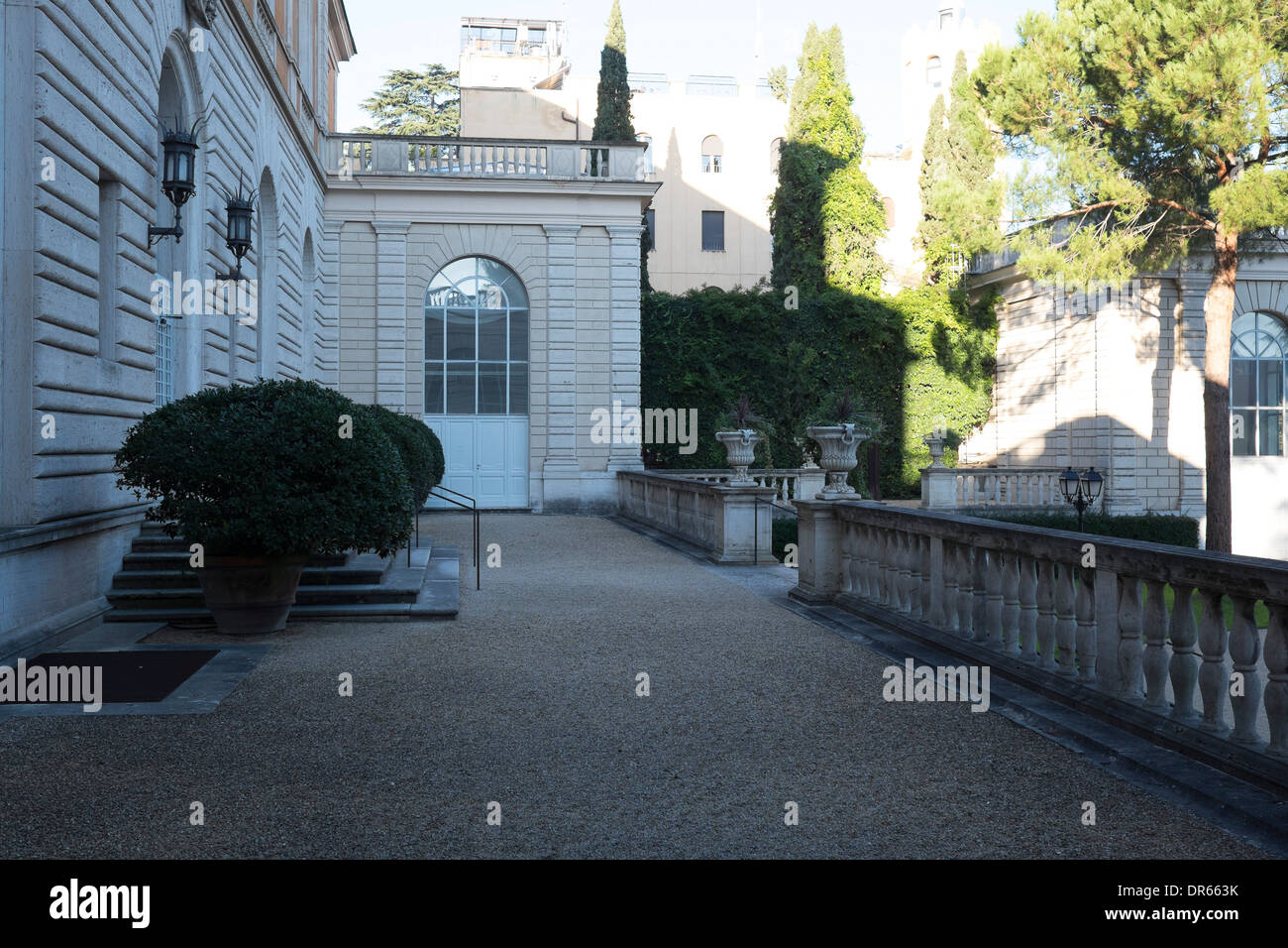 La Academia Americana de Roma. Foto de stock