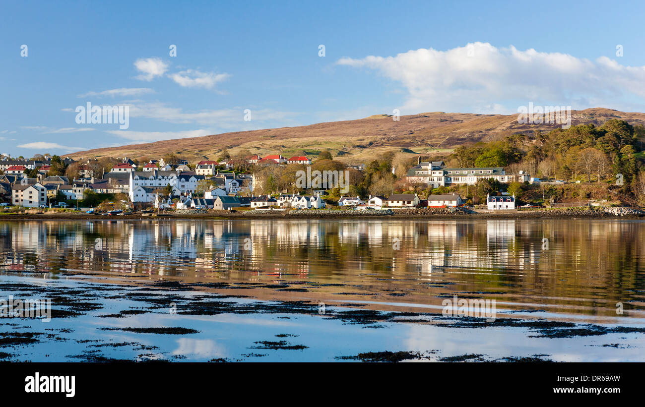 Portree, Isla de Skye, Inner Hebrides, Escocia, Reino Unido, Europa. Foto de stock