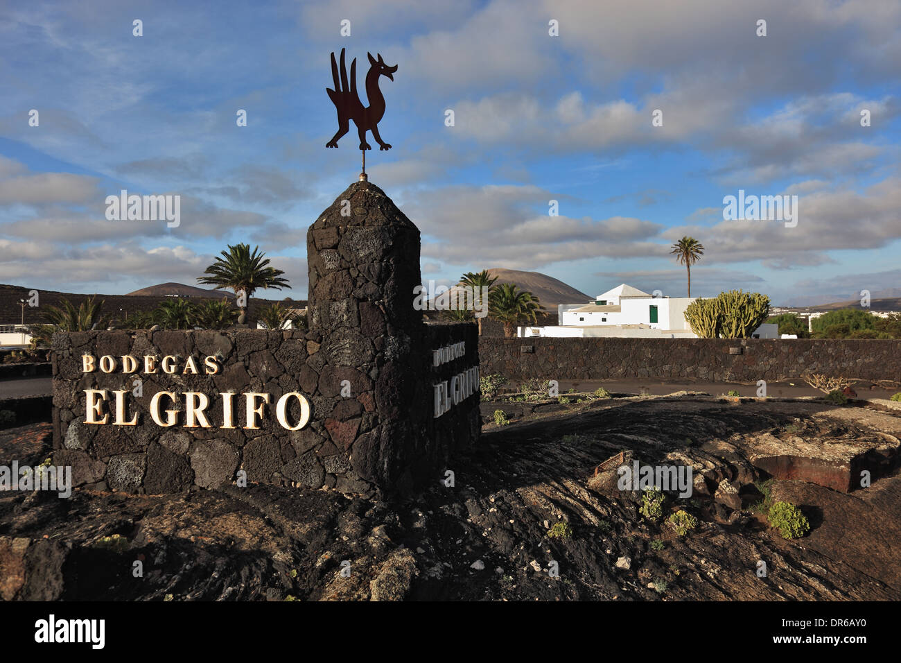 Museo del Vino El Grifo, Bodega y la región de La Geria, Lanzarote, Islas  Canarias, España Fotografía de stock - Alamy