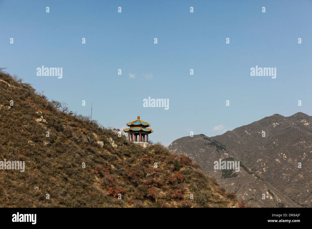 La Gran Muralla China Patrimonio Cultural de Anthropogy Foto de stock