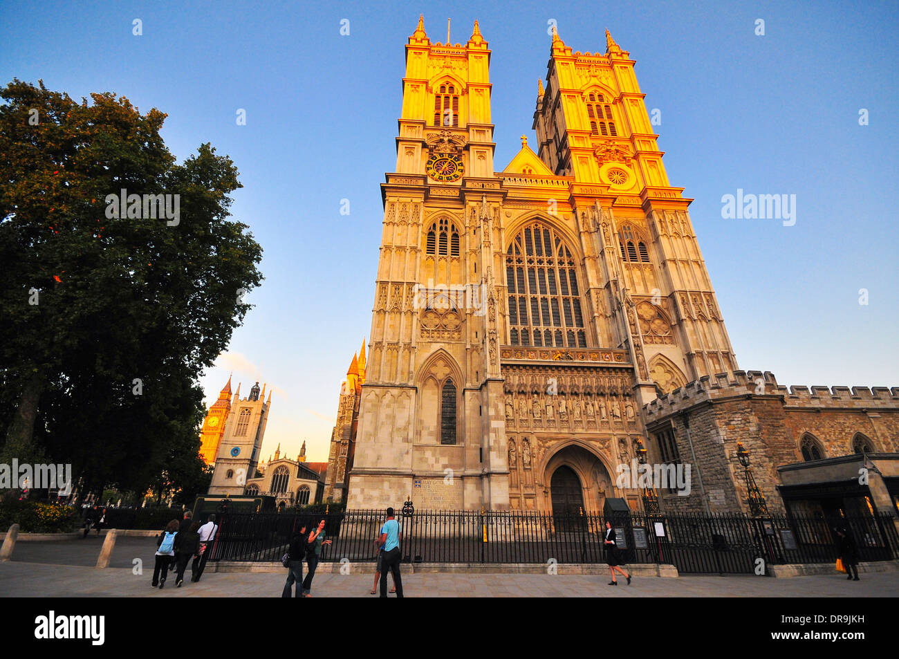 La abadía de Westminster Foto de stock