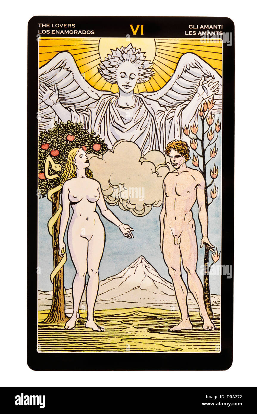 Los amantes del tarot fotografías e imágenes de alta resolución - Alamy