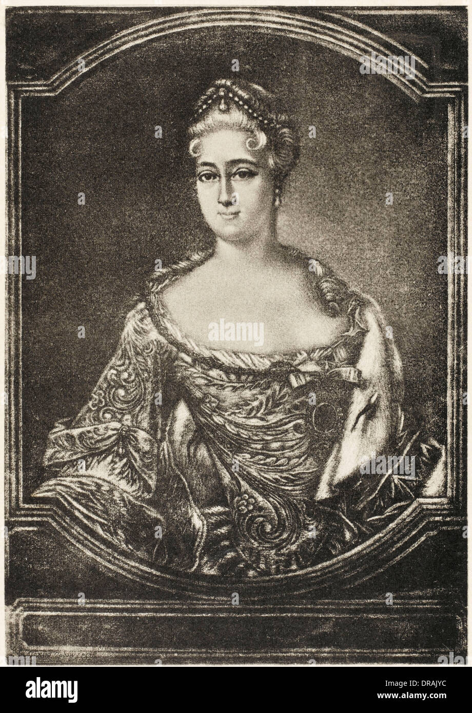 María Alexandrovna Menshikova Foto de stock