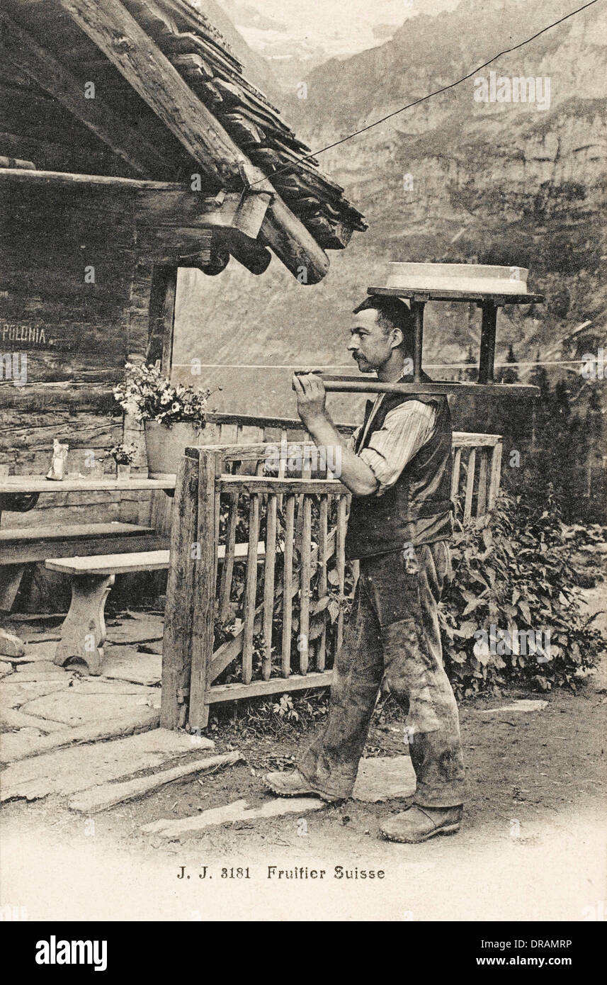 Budín suizo Merchant (afrutado de lo habitual) Foto de stock