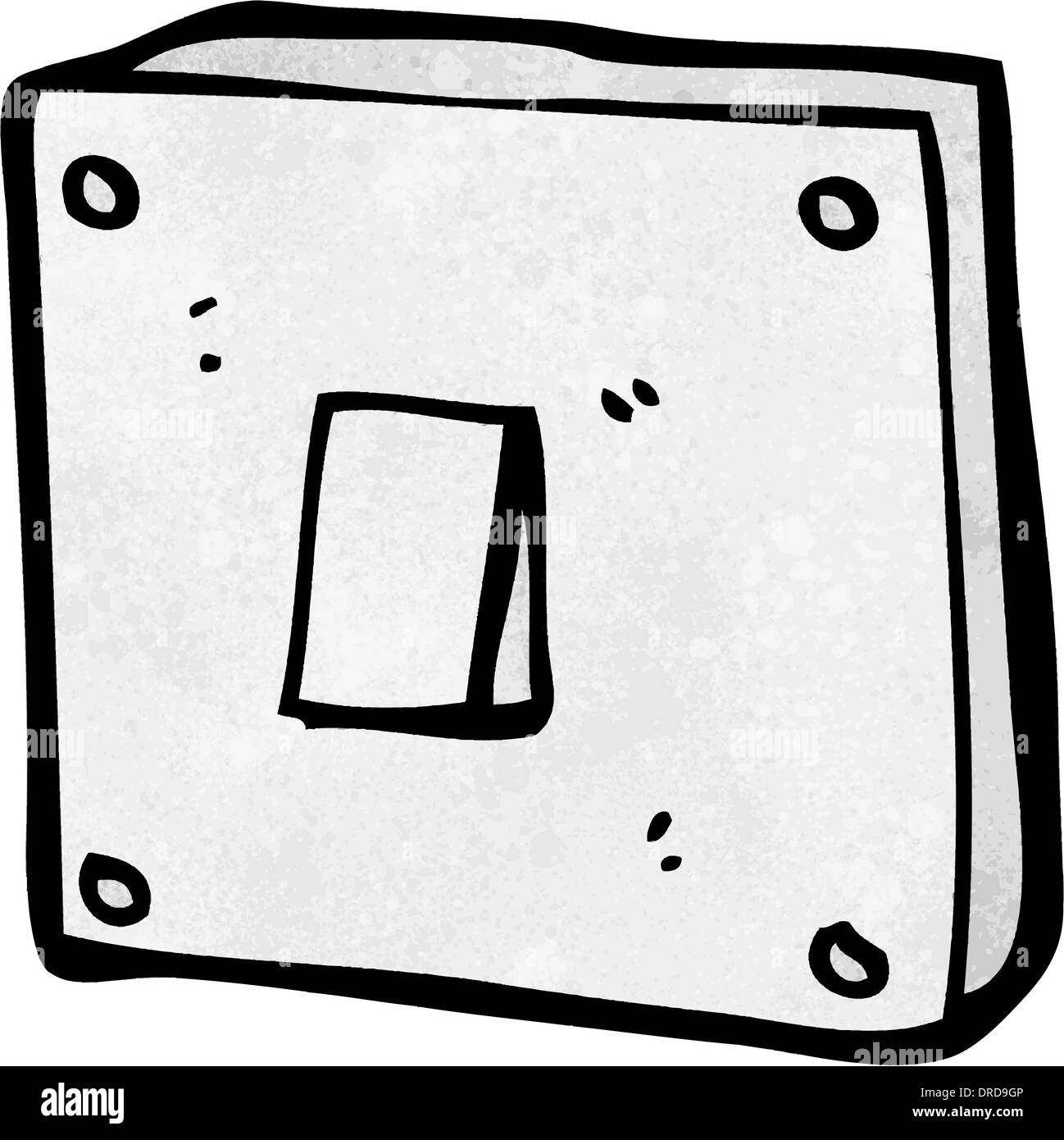Interruptor de luz de dibujos animados Imagen Vector de stock - Alamy