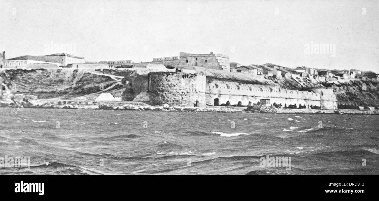 La fortaleza de Gallipoli WWI Foto de stock