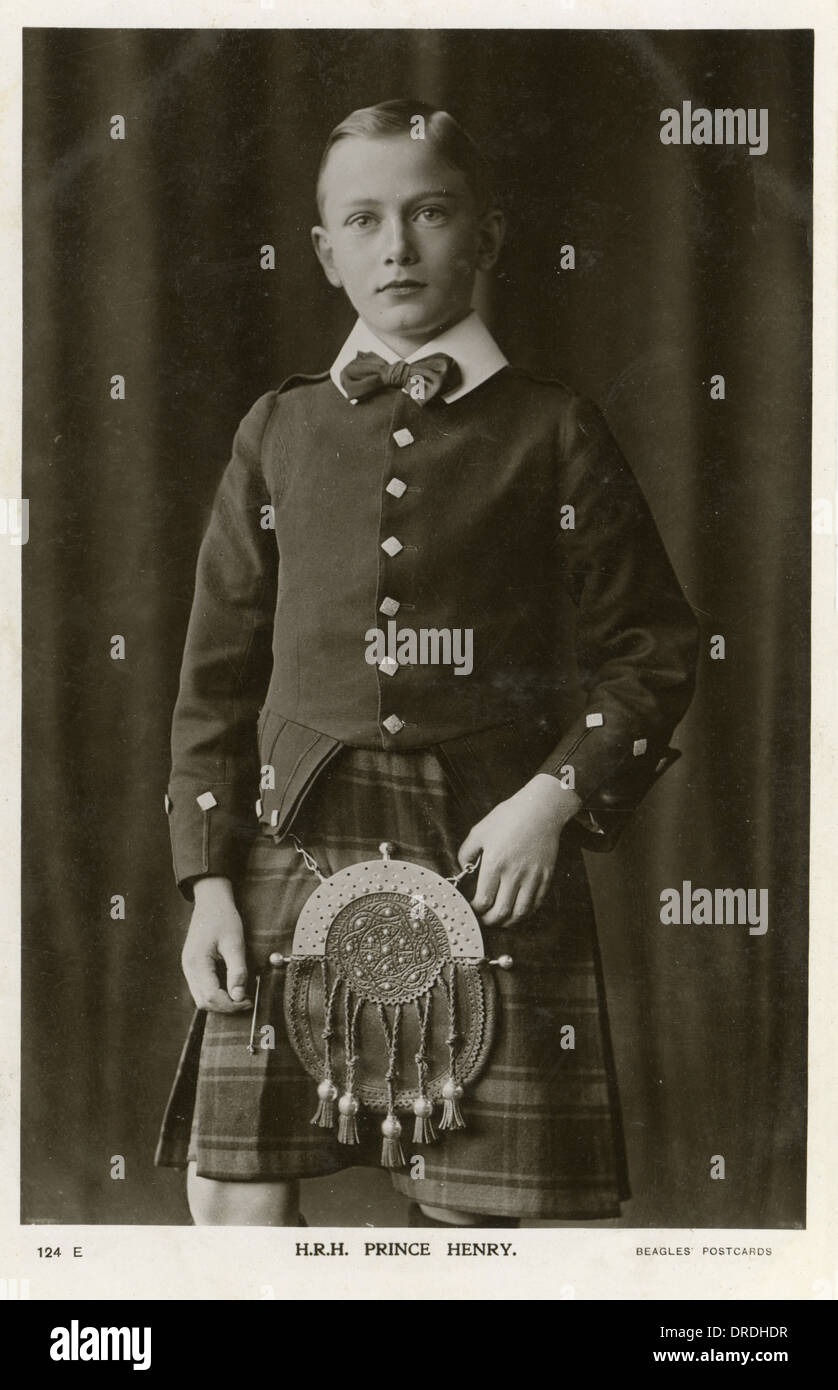 El príncipe Henry, Duque de Gloucester Foto de stock