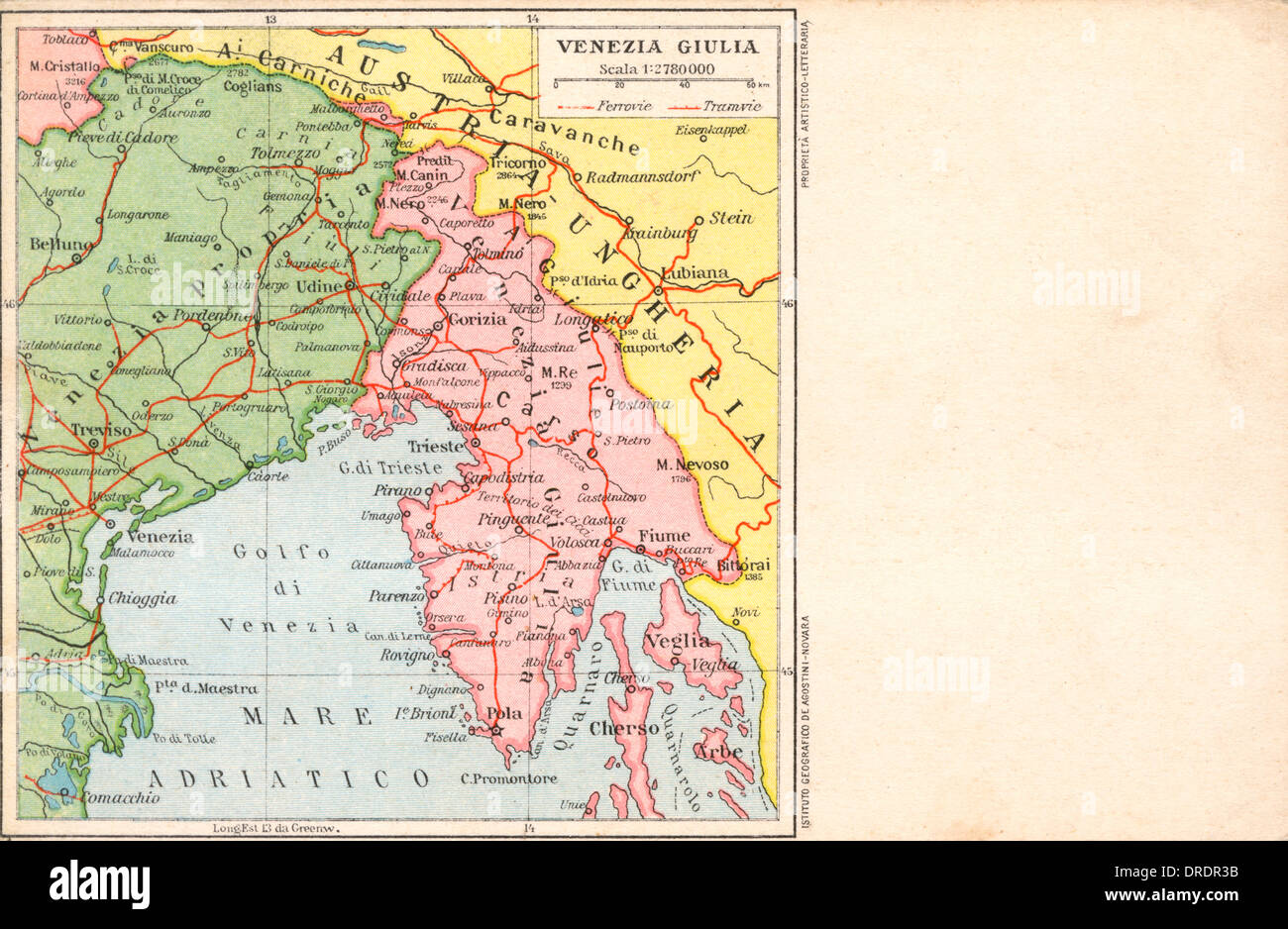 Mapa de venecia fotografías e imágenes de alta resolución Alamy