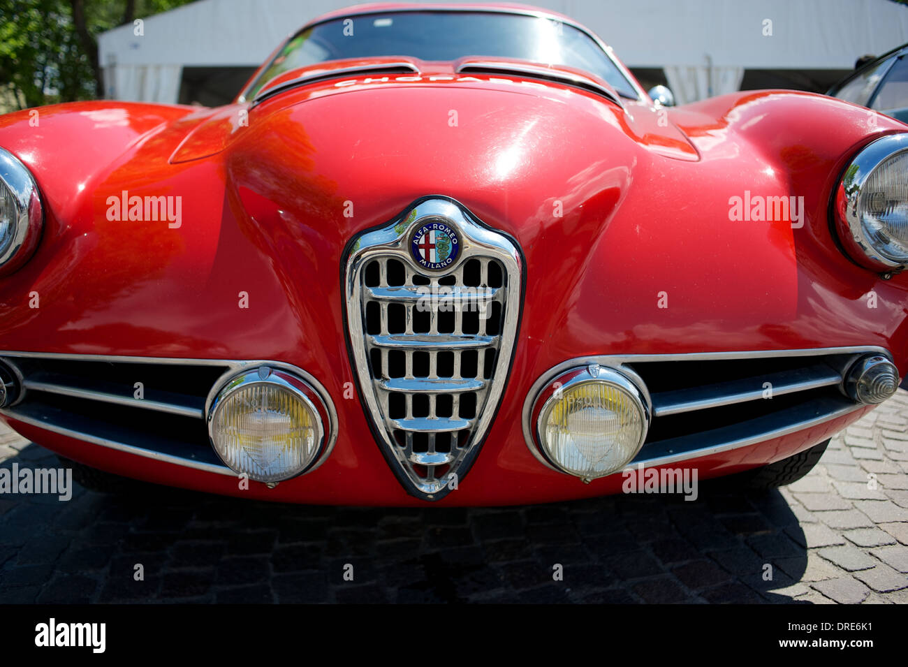 Alfa Romeo Coches Antiguos Foto de stock