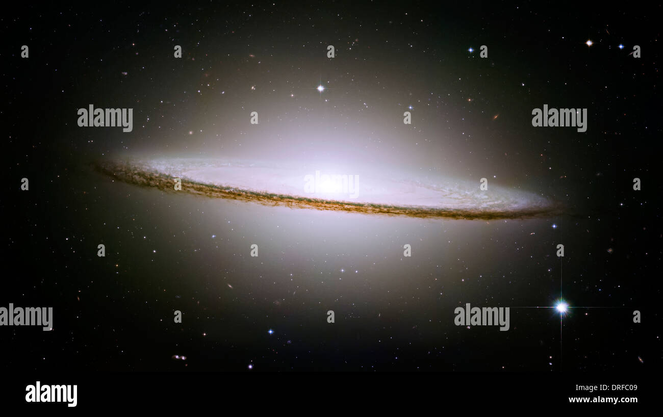 La galaxia del Sombrero, Messier 104 (M104 Fotografía de stock - Alamy