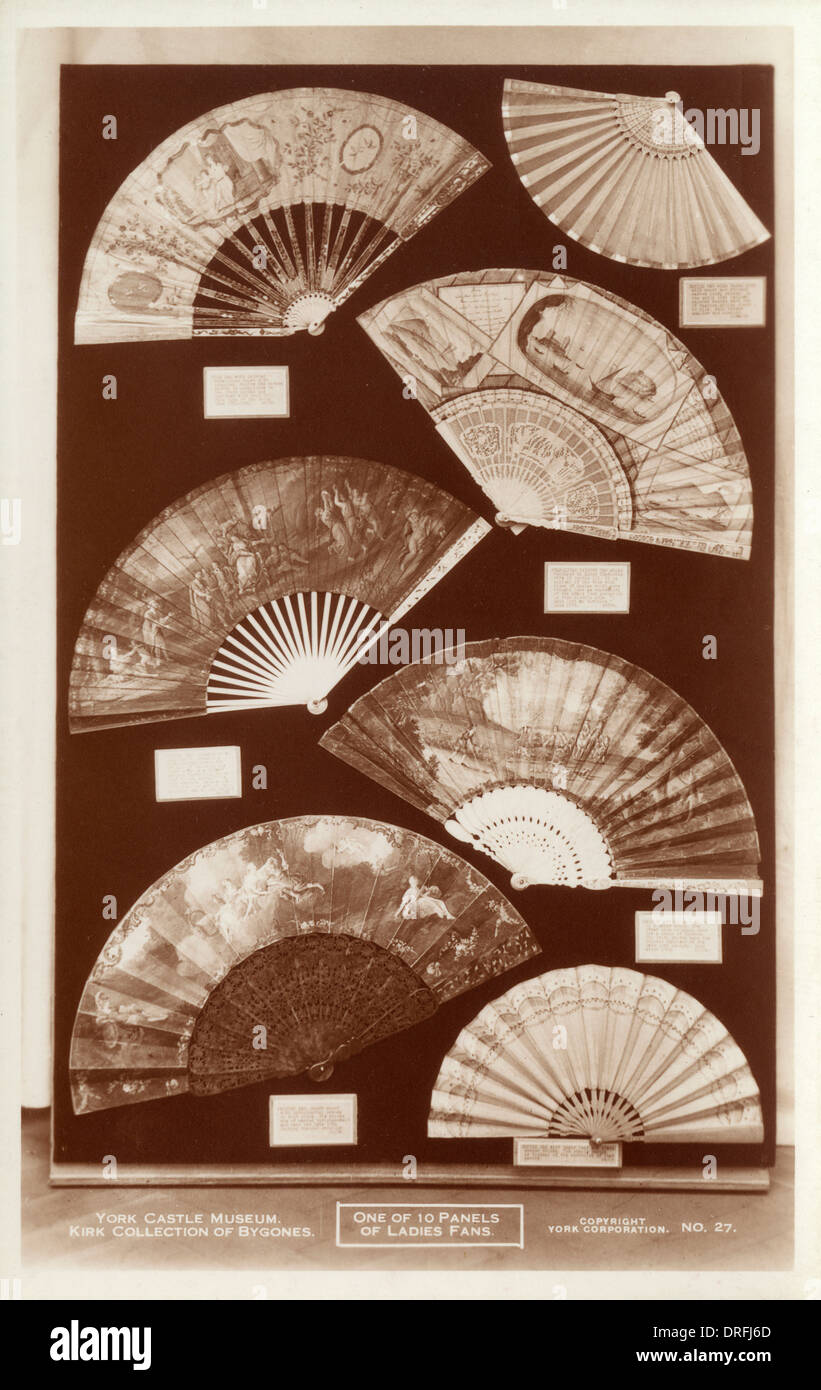 Colección de bygones Kirk - Colección de ventilador Foto de stock