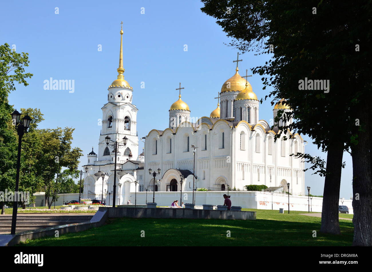La Catedral de la Asunción en Vladimir, Rusia Foto de stock