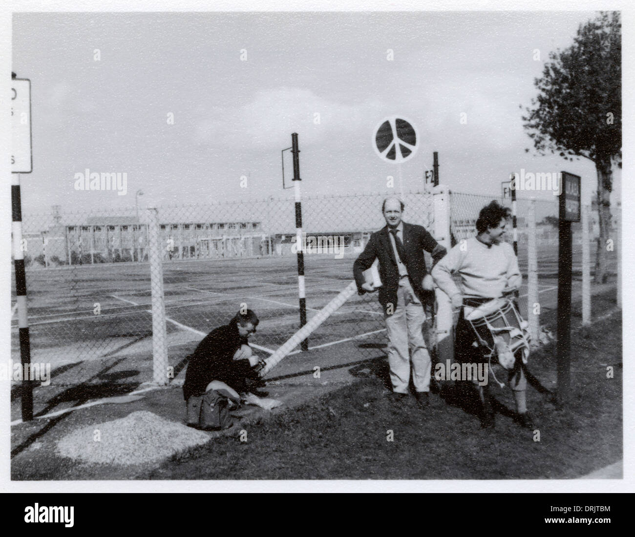 Aldermaston de marzo - 27 de marzo de 1959 Foto de stock