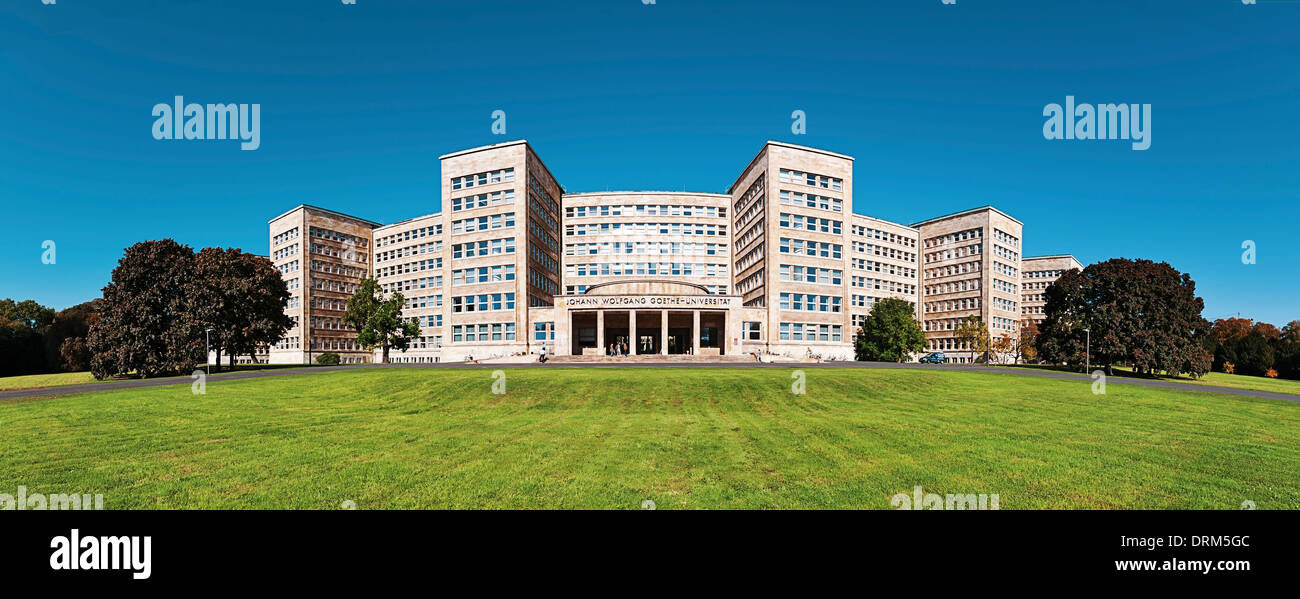 Alemania, Frankfurt, IG Farben edificio en el Campus Westend Foto de stock