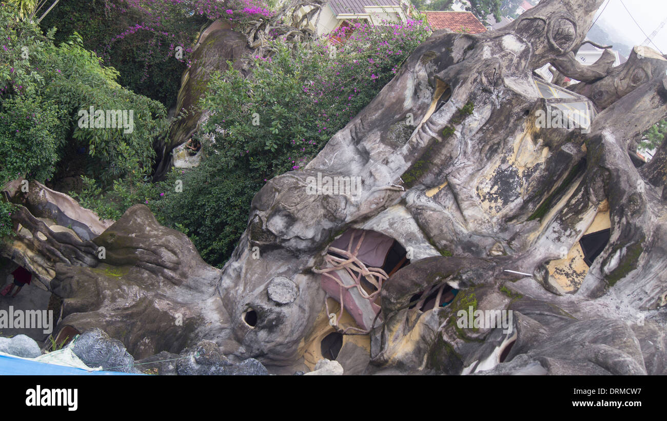 Rocas Escultura Dalat Vietnam el Sudeste Asiático Foto de stock