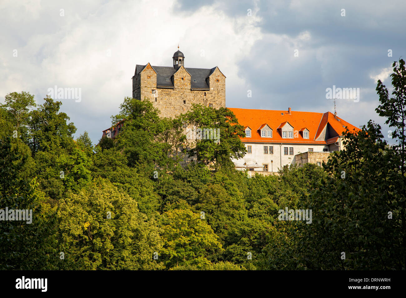 Ballenstedt castillo, Ballenstedt, distrito de Harz, Sajonia Anhalt, Alemania Foto de stock
