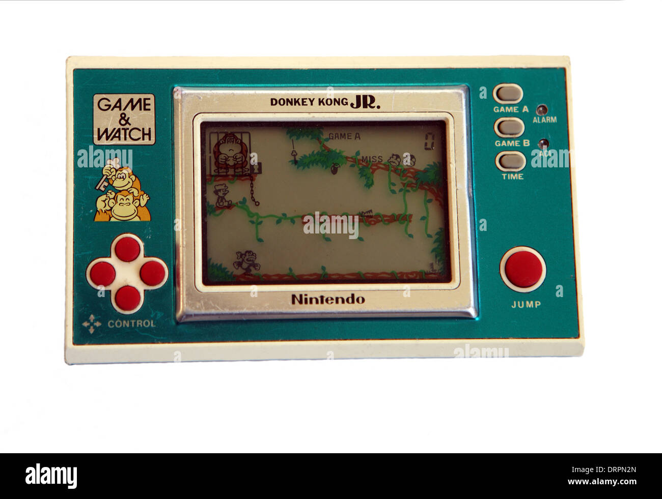 Nintendo Donkey Kong Jr 80 juegos electrónicos de mano Foto & Imagen De