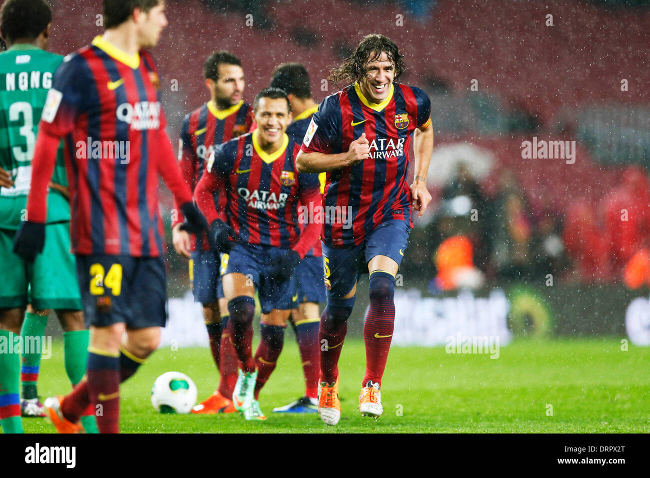 Barcelona, España. © D. 29 de enero de 2014. Carles Puyol (Barcelona ... Barcelona, España. © D. 29 de enero de 2014. Carles Puyol (Barcelona ...