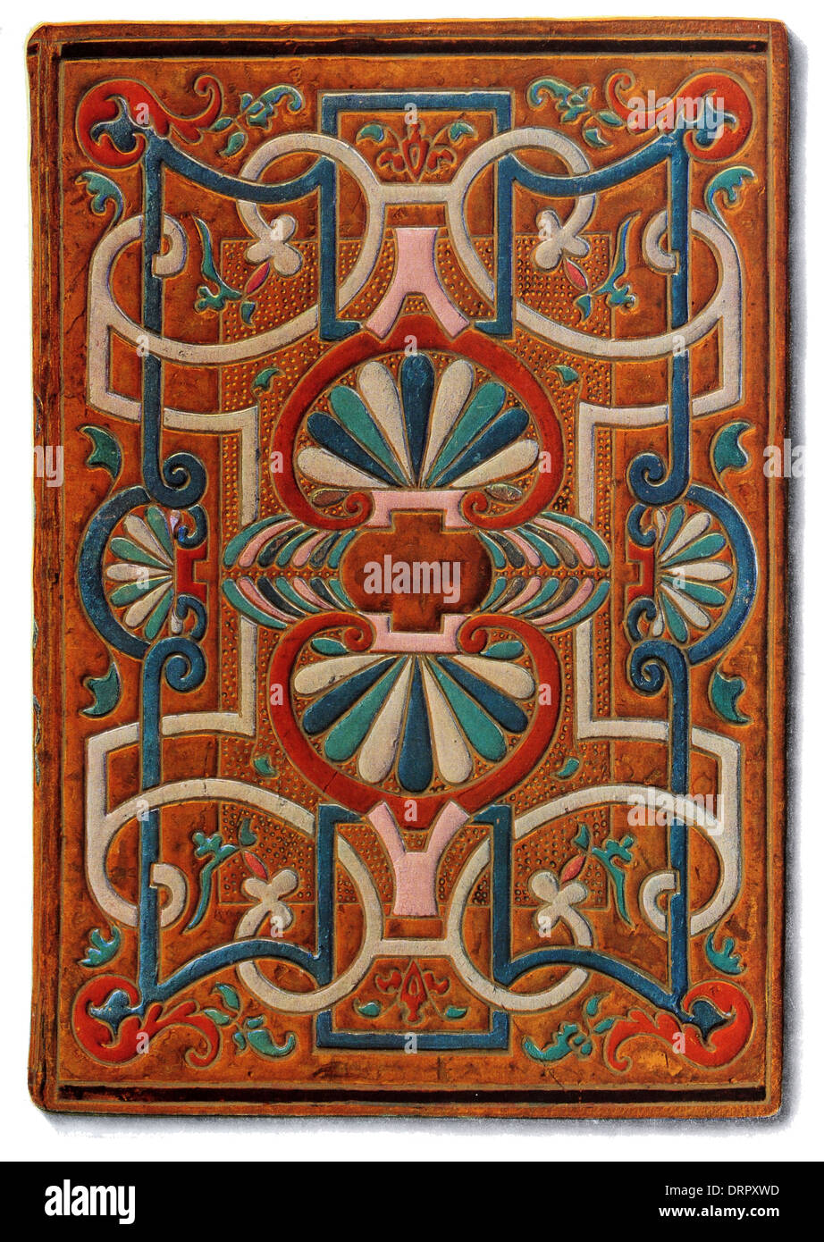 Mosaico portada del libro 1549 Foto de stock