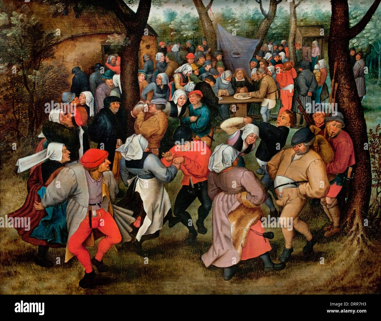 Boda de baile al aire libre Pieter Brueghel el Joven 1527-1569 II de Bélgica Flamenca Bélgica Flamenca Bélgica Bélgica Foto de stock