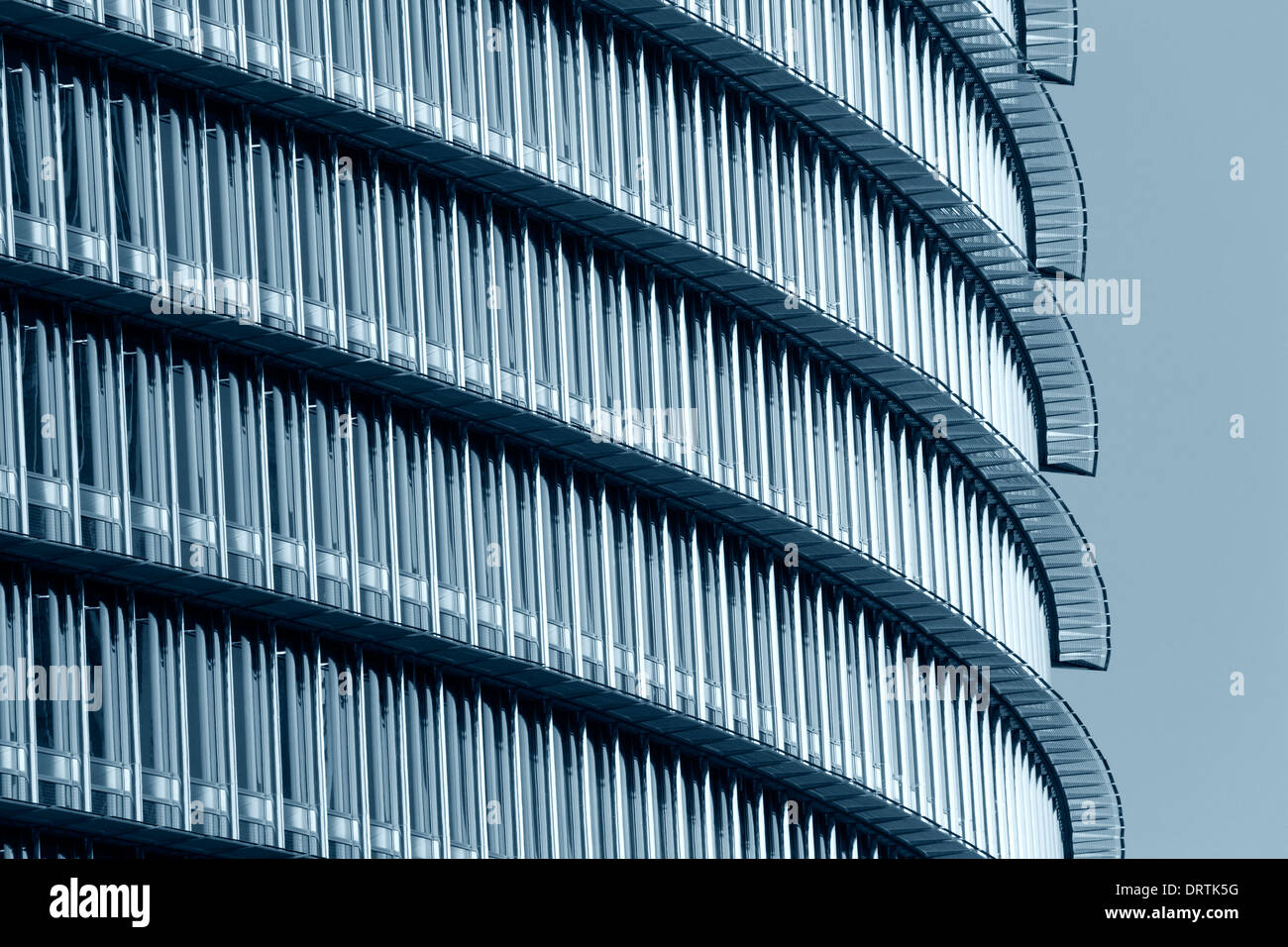La arquitectura moderna. Burj Khalifa, Dubai. Foto de stock