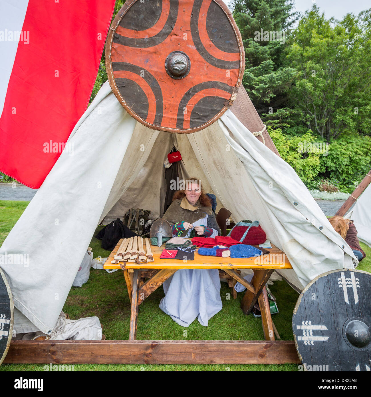 Carpa vikinga fotografías e imágenes de alta resolución - Alamy