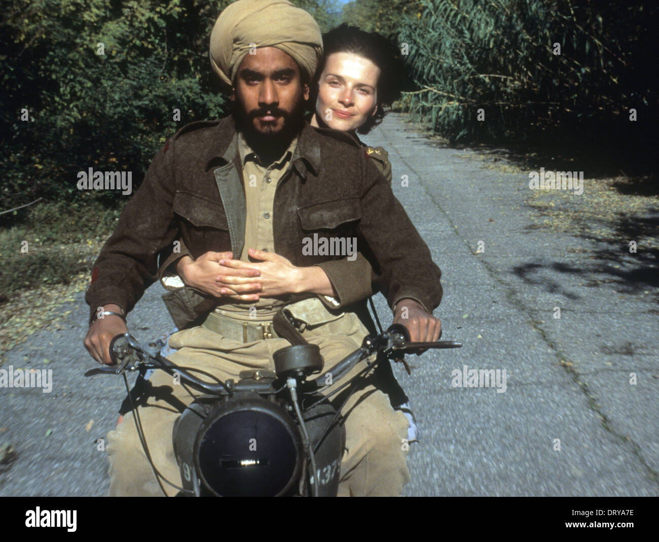 El paciente inglés 1996 Miramax film con Juliette Binoche y Naveen Andrews Foto de stock