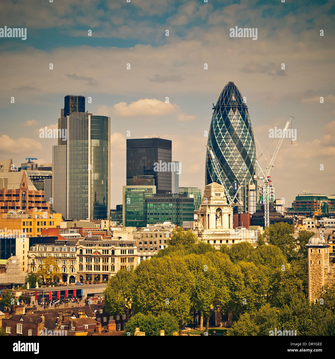 Ciudad de Londres Foto de stock