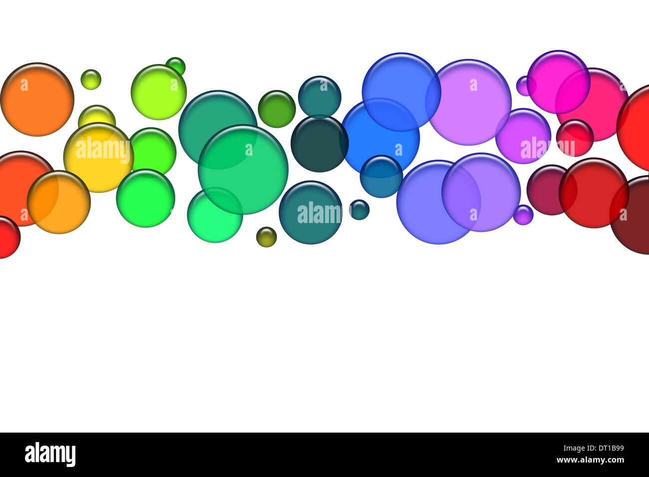 Burbujas de colores Fotografía de stock - Alamy