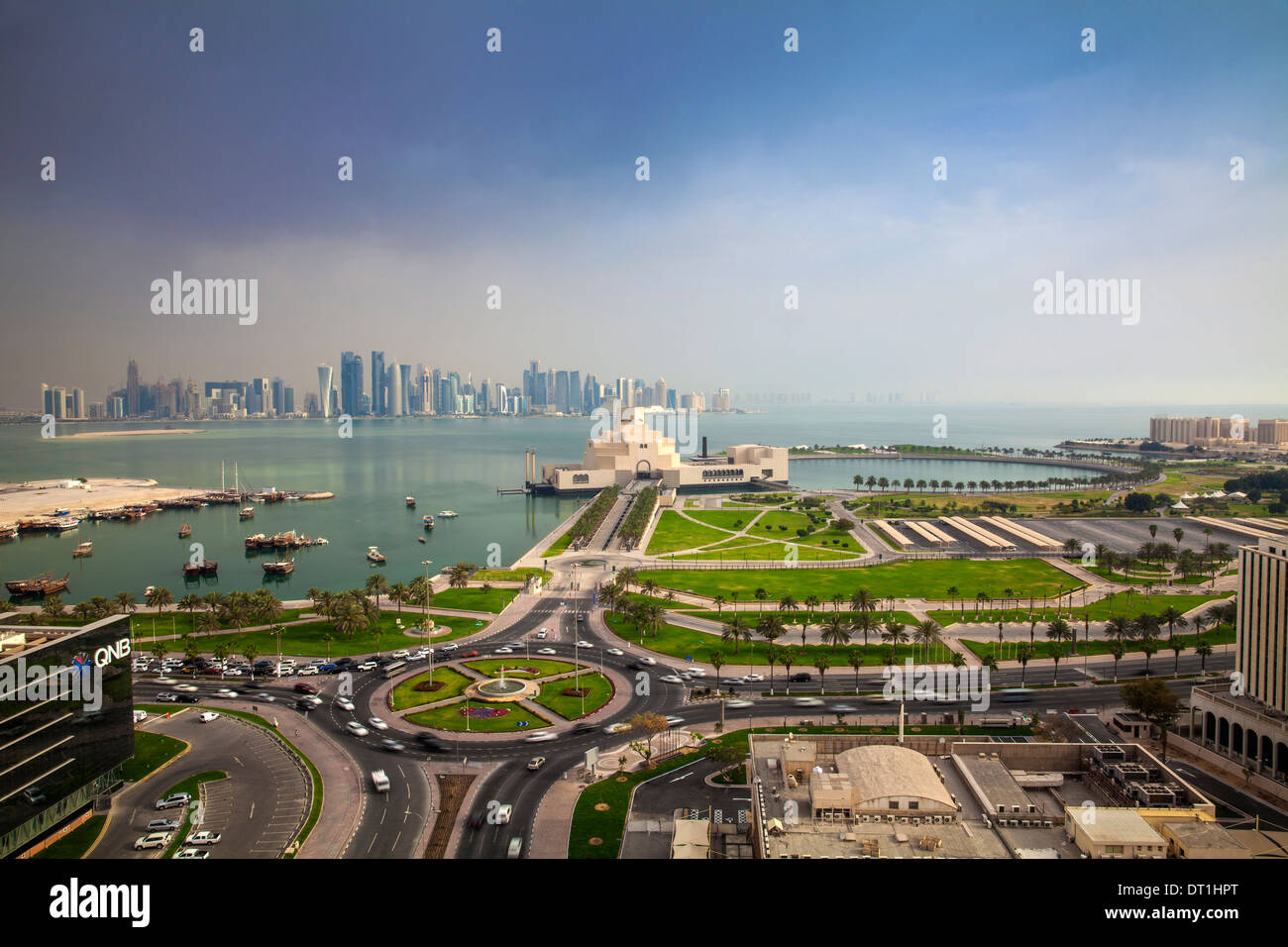 Museo de Arte Islámico, Doha, Qatar, Oriente Medio Foto de stock