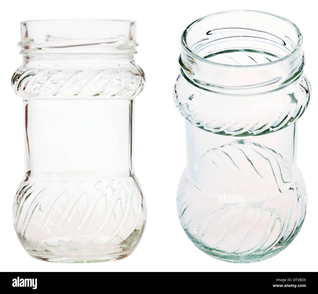 Mini botellas transparentes de cristal con encaje abierto