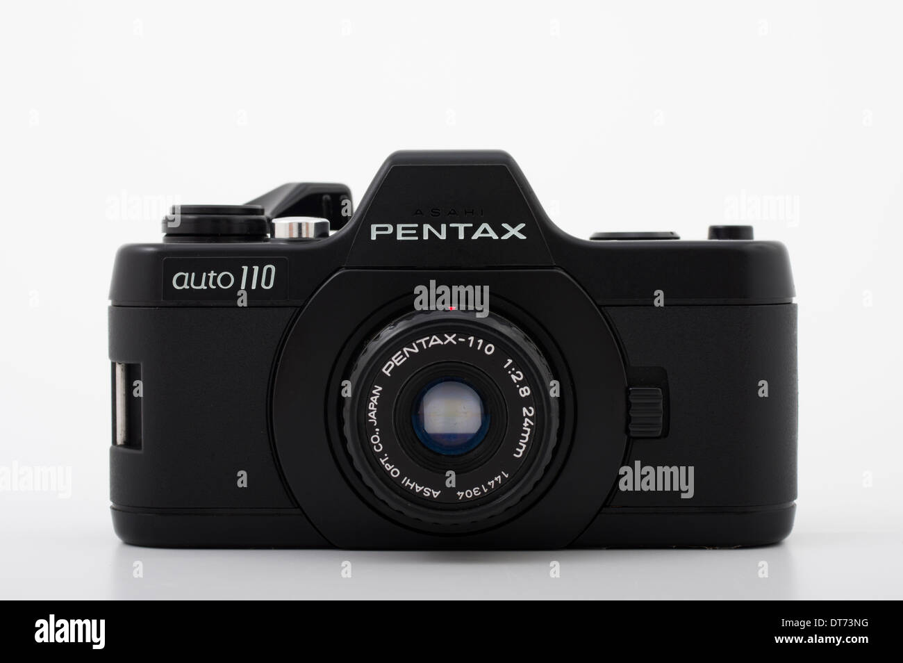 Pentax auto 110 cámara SLR de película mediante Compact 110 film Foto de stock