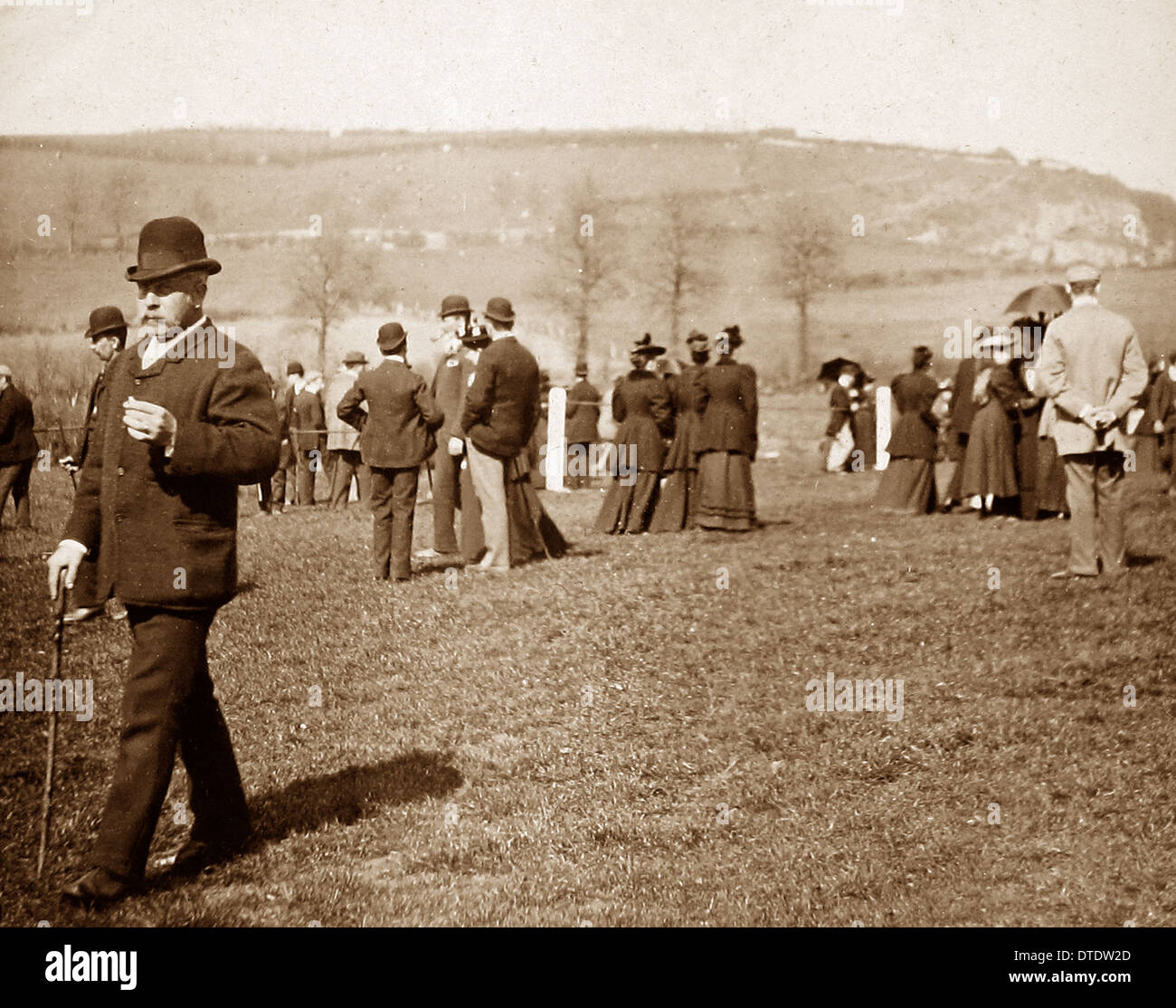 Torquay razas período Victoriano Foto de stock