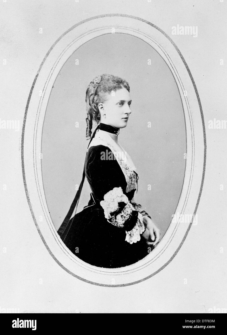 La reina Alexandra (1844-1925) Foto de stock