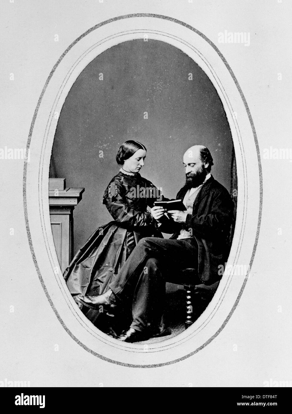 George y H.G. Baynes Foto de stock