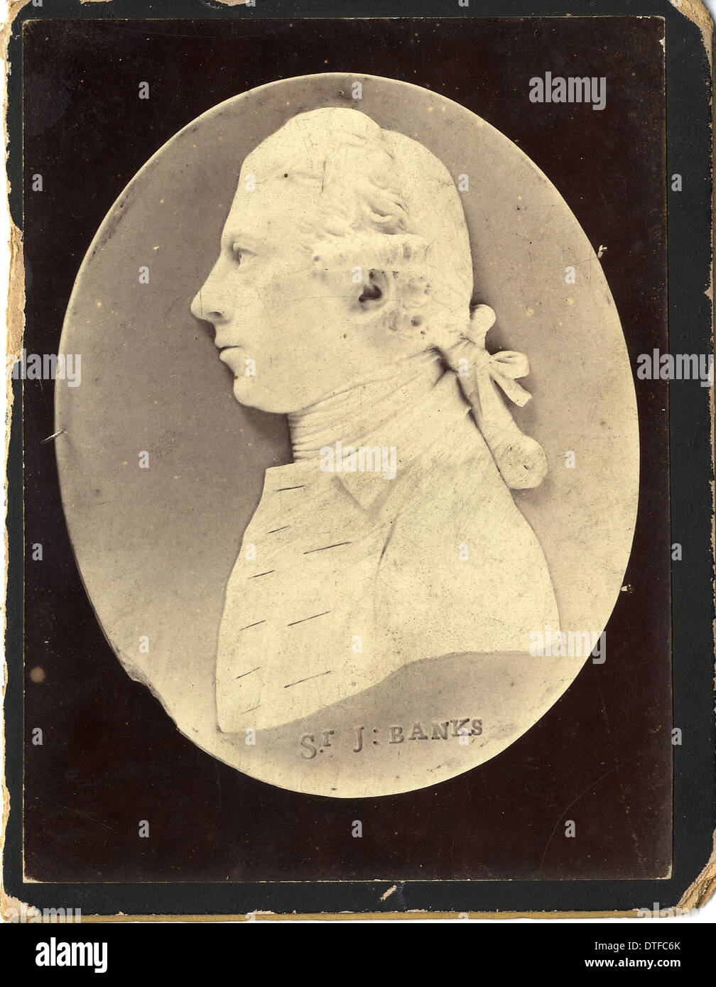 Sir Joseph Banks (1743-1820) Foto de stock