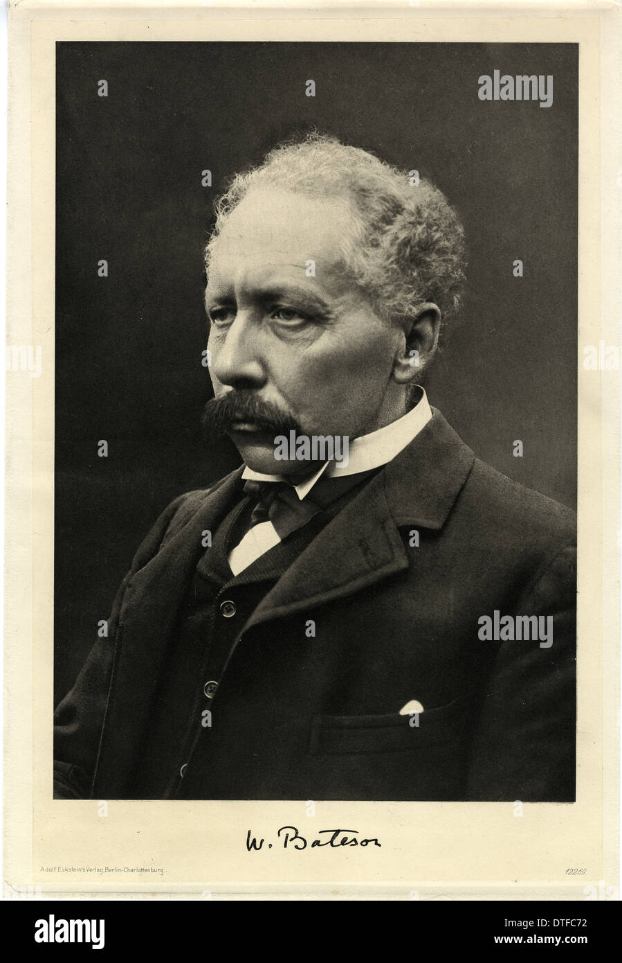William Bateson (1861-1926) Foto de stock