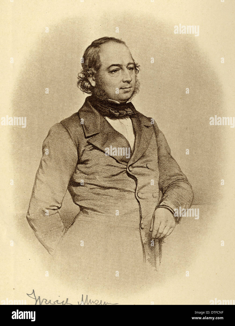 John Gould (1804-1881) Foto de stock