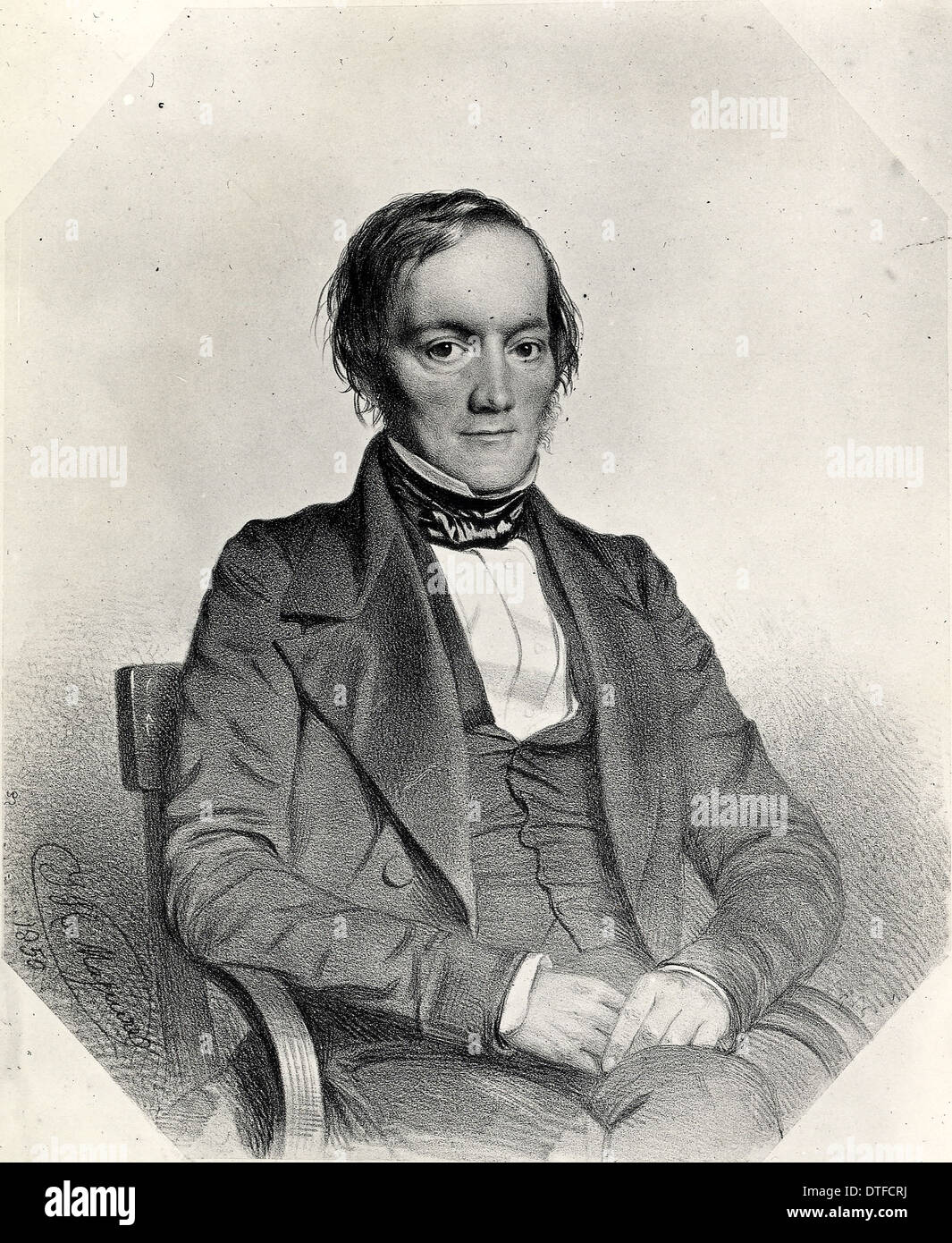 Sir Richard Owen (1804-1892) Foto de stock