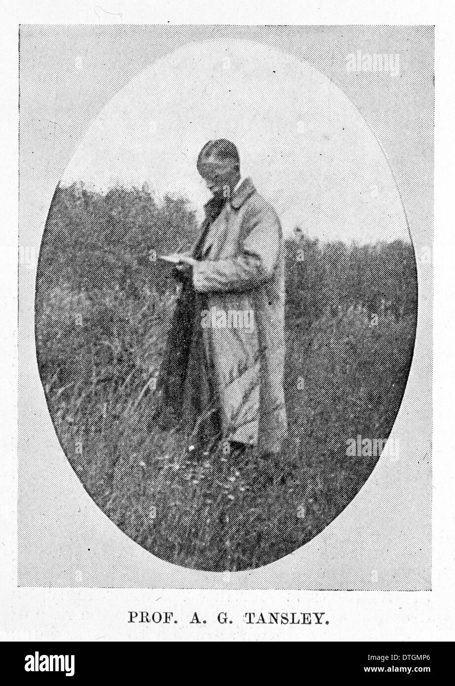 El profesor Sir Arthur Tansley (1871-1955) Foto de stock