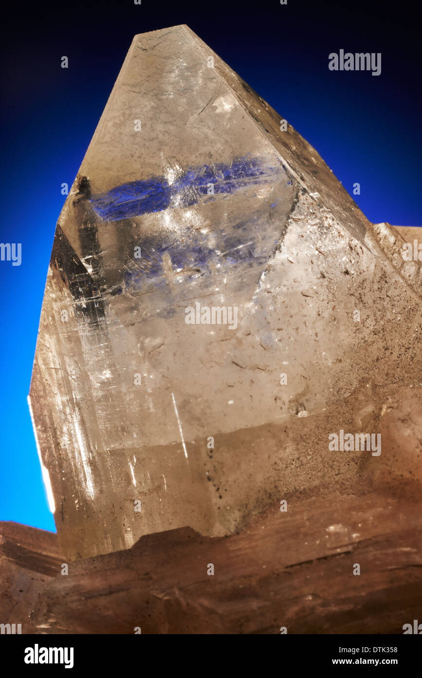Apophyllite crystal Foto de stock