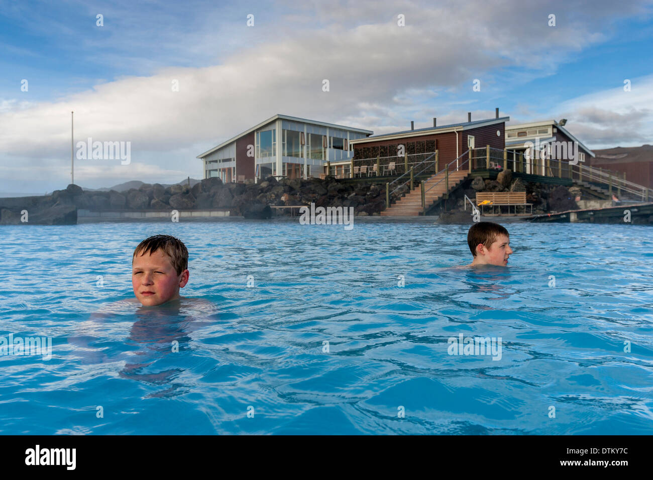 Los baños naturales de Myvatn, Myvatn, Islandia Fotografía de stock - Alamy