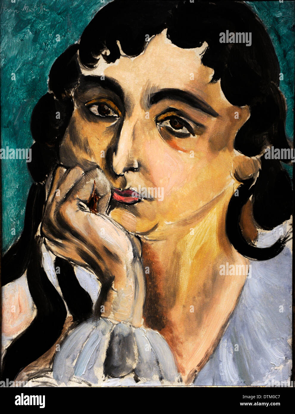 Henri Matisse retrato de Lorette Foto de stock