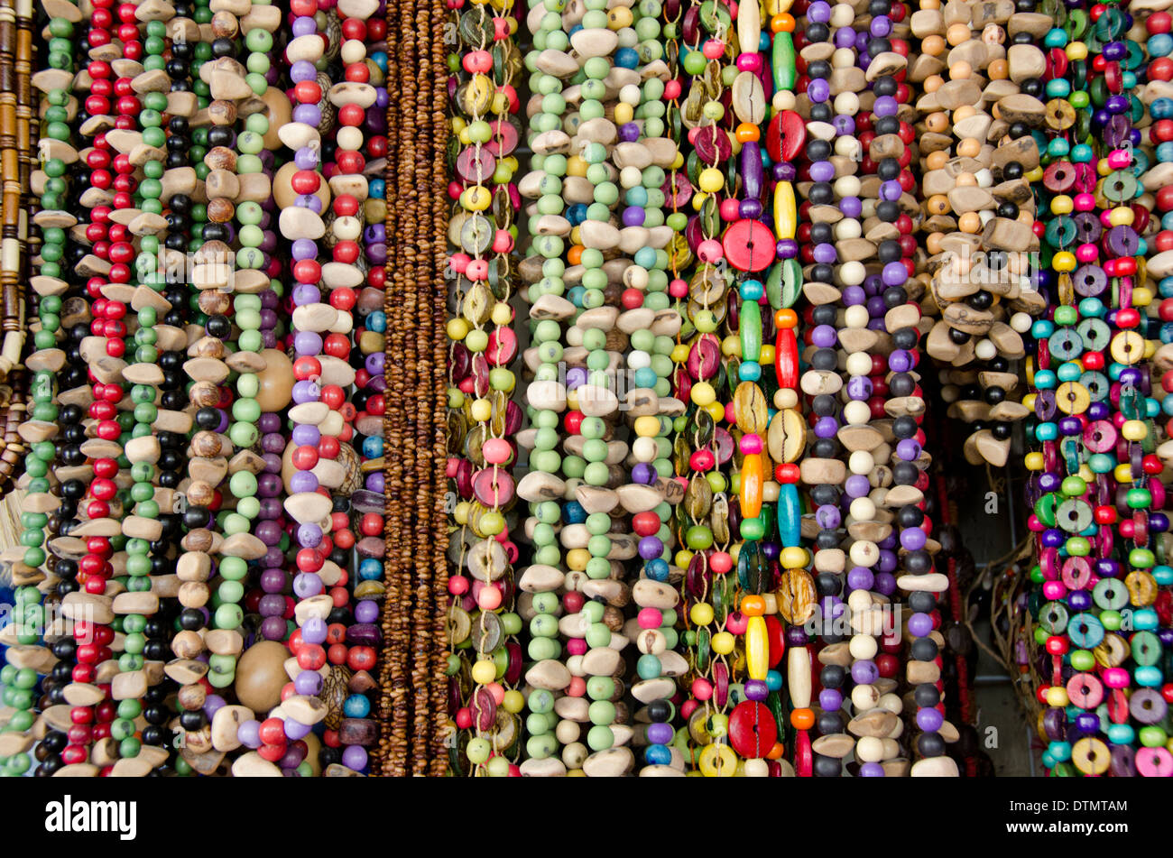 Necklaces Made With Seeds Fotos e Imágenes de stock - Alamy