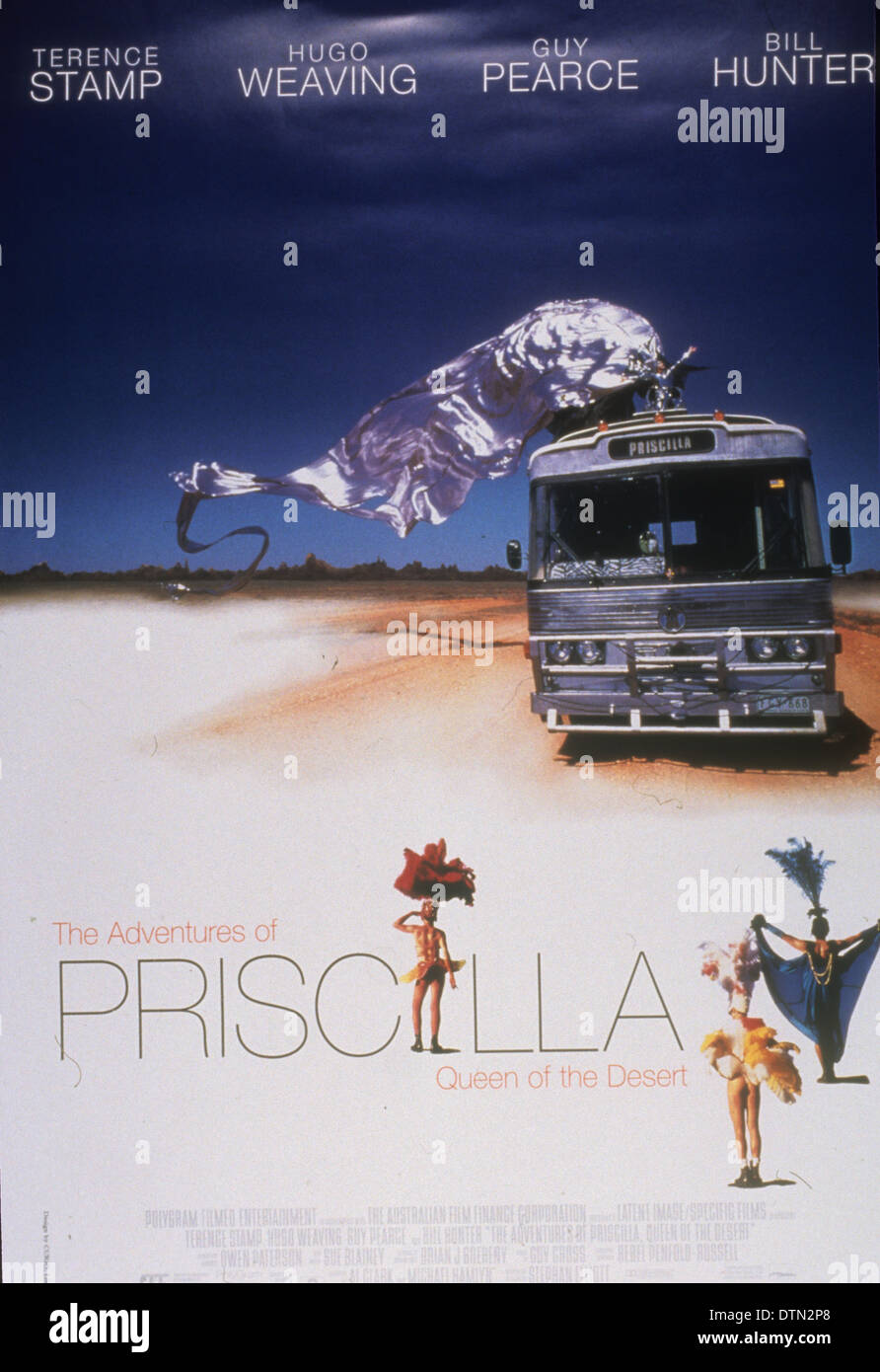 Las aventuras de Priscilla, reina del desierto Cartel para 1994 PolyGram  film Fotografía de stock - Alamy