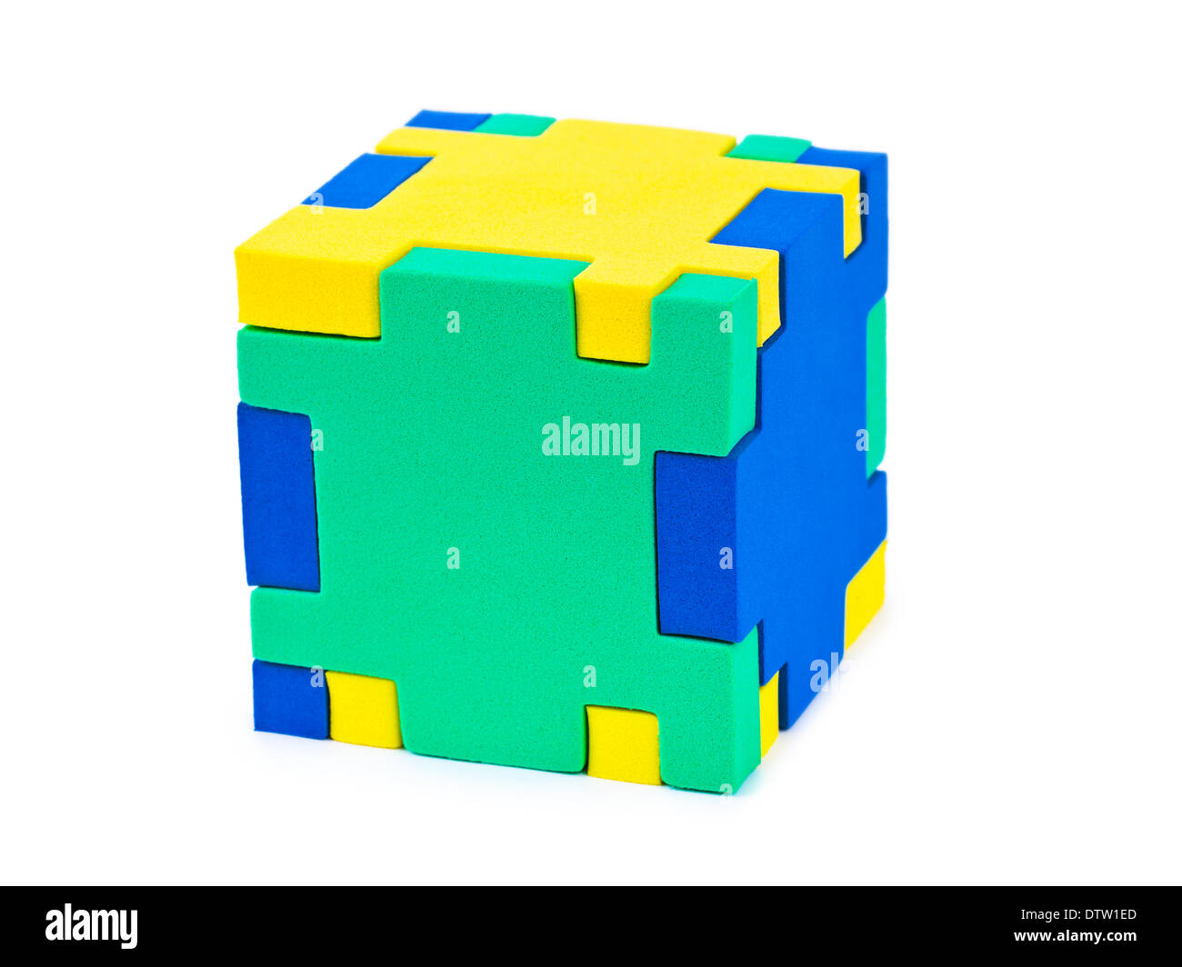 Cube hicieron de bolitas magnéticas Fotografía de stock - Alamy